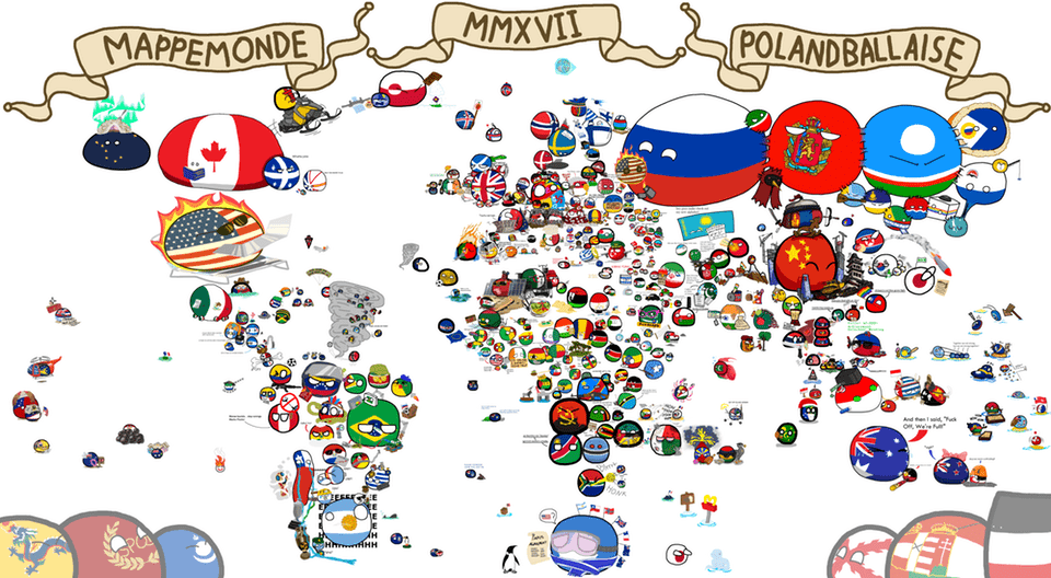 ポーランドボールマップ